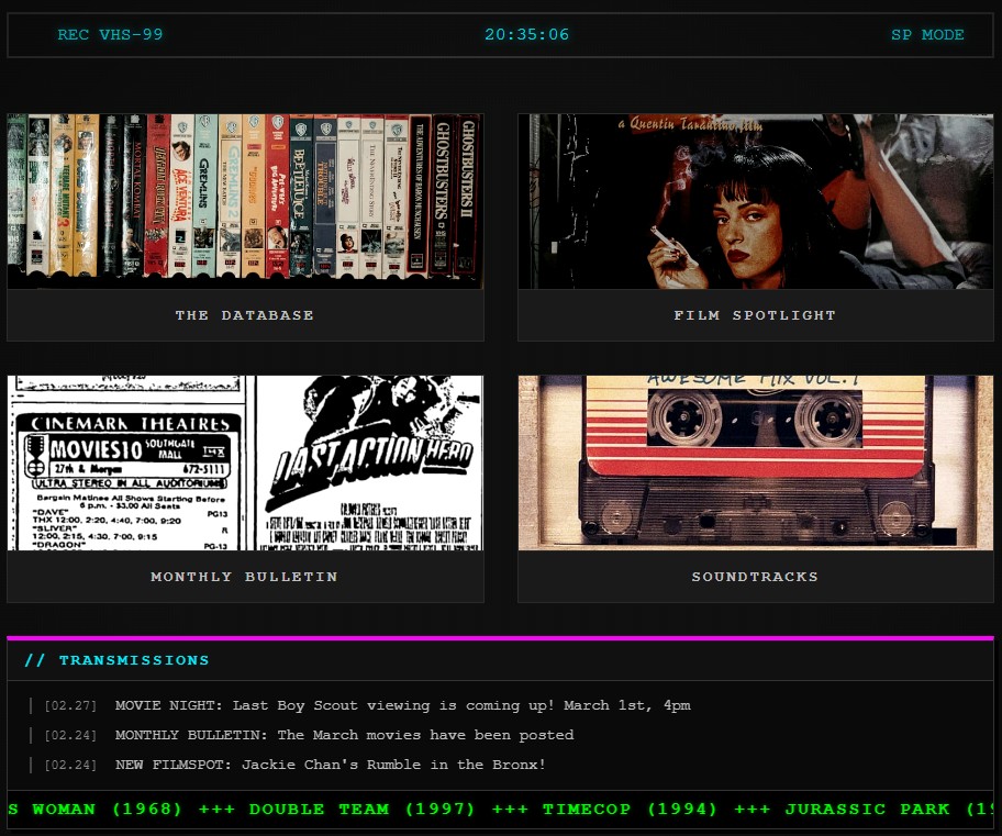 VHS-99 Interface